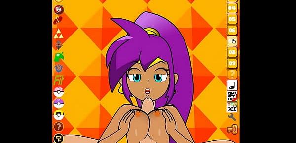  ppppU game - Shantae